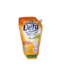 DETERGENTE LÍQUIDO LAVAVAJILLAS, FRAGANCIA LIMÓN, FORMATO EN BOLSAS DOY PACK DE 1.5 KG, MARCA: DEFÁ