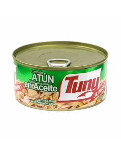 LOMO DE ATÚN EN ACEITE 295 G   M/TUNY   M/TUNY