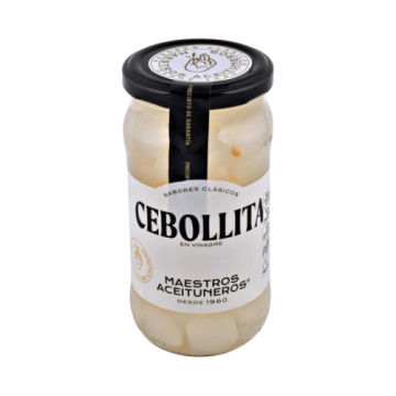 CEBOLLITA EN VINAGRE 345 GRS   M/MAESTROS ACEITUNEROS