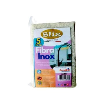  ESPONJA ABRASIVA INOX 5PZ   M/BLIZ