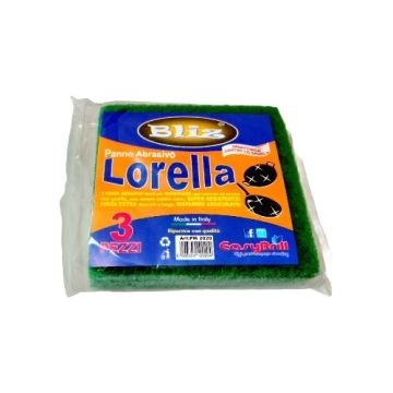  ESPONJA ABRASIVA LORELLA PFREGAR 3PZ   M/BLIZ