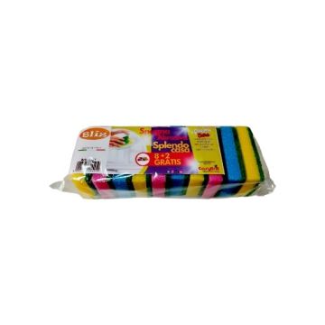  ESPONJA ABRASIVA LORELLA PFREGAR 8PZ   M/BLIZ