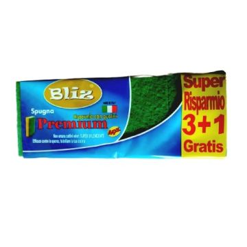  ESPONJA ABRASIVA POKER P/FREGAR 31 4PZ   M/BLIZ