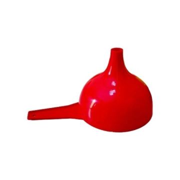  EMBUDO PLASTICO COLOR CON MANGO 12CM   M/VIDAL