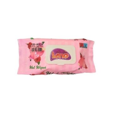  TOALLITAS HUMEDAS 120 PZ   M/LENO