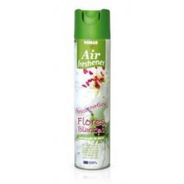 AMBIENTADOR SPRAY FLORES BLANCAS 405 CC 8 UD ROMAR   M/S/M REF.R-04454