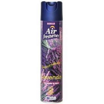  AMBIENTADOR SPRAY LAVANDA 405CC 8UD   M/QUIMI ROMAR