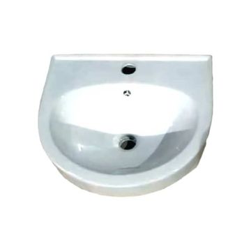 LAVAMANO  420X370X190 MM  BLANCO M/SM
