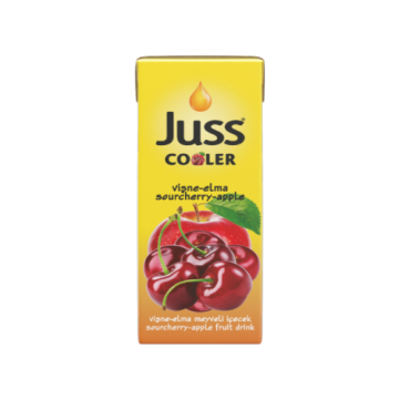 JUSS  100% JUGO DE MANZANA Y CEREZA 200 ML X 27 PCS TETRAPAK   M/