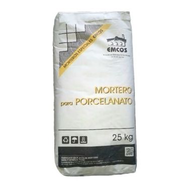 MORTERO PARA POCELANATO SACO 25KG