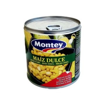 MLC  MAIZ DULCE  LATA PN 340 GR F.A. M/MONTEY   M/MONTEY