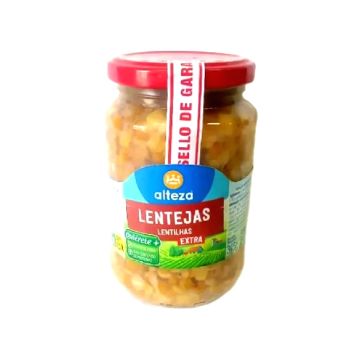 LENTEJAS ALTEZA COCIDAS 345 GRS))EX   M/