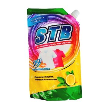 DETERGENTES LÍQUIDOS P/EL LAVADO (LIMÓN) BOLSAS DOY PACK DE 1500 G