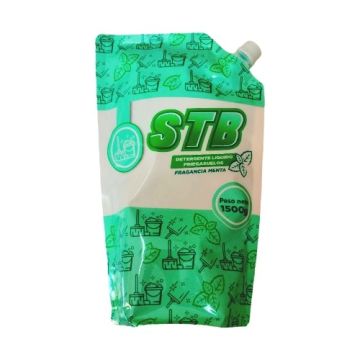 DETERGENTES LÍQUIDOS P/PISO (MENTA) BOLSAS DOY PACK DE 1500 G