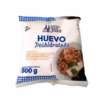 HUEVO DESHIDRATADO 500G MARCA HUEVO SAN JUAN   M/HUEVO SAN JUAN