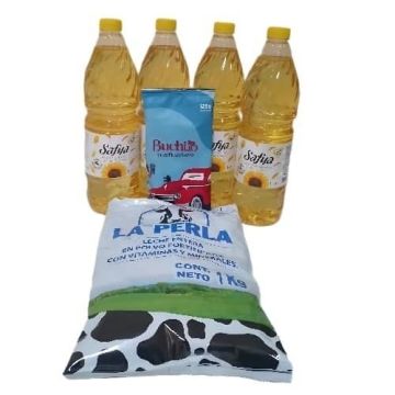 Aceite, Leche en Polvo y Cafè
