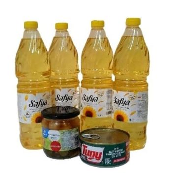 Aceite, Lomo de Atùn y Encurtido