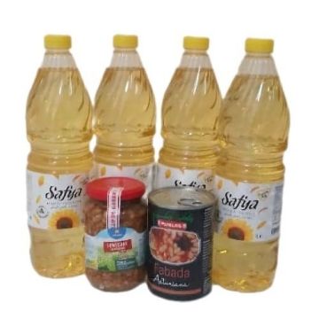 Aceite,Lentejas y Fabada